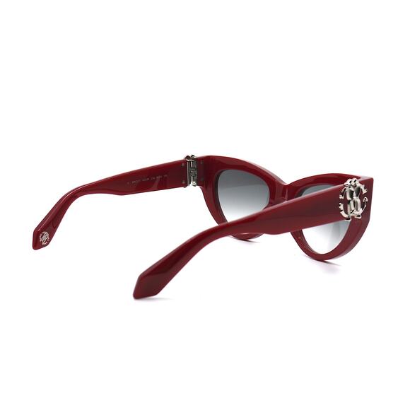 NEW ROBERTO CAVALLI SRC017M 9EZX SHINY RED GREY AUTHENTIC SUNGLASSES - Picture 6 of 10